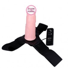 Remote Control Female Soft Silicone Dildo Strap